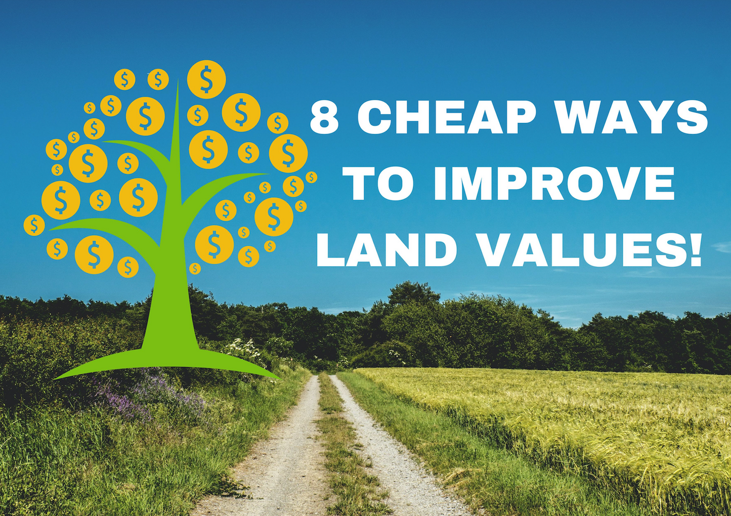 8 Cheap Ways To Improve Land Values