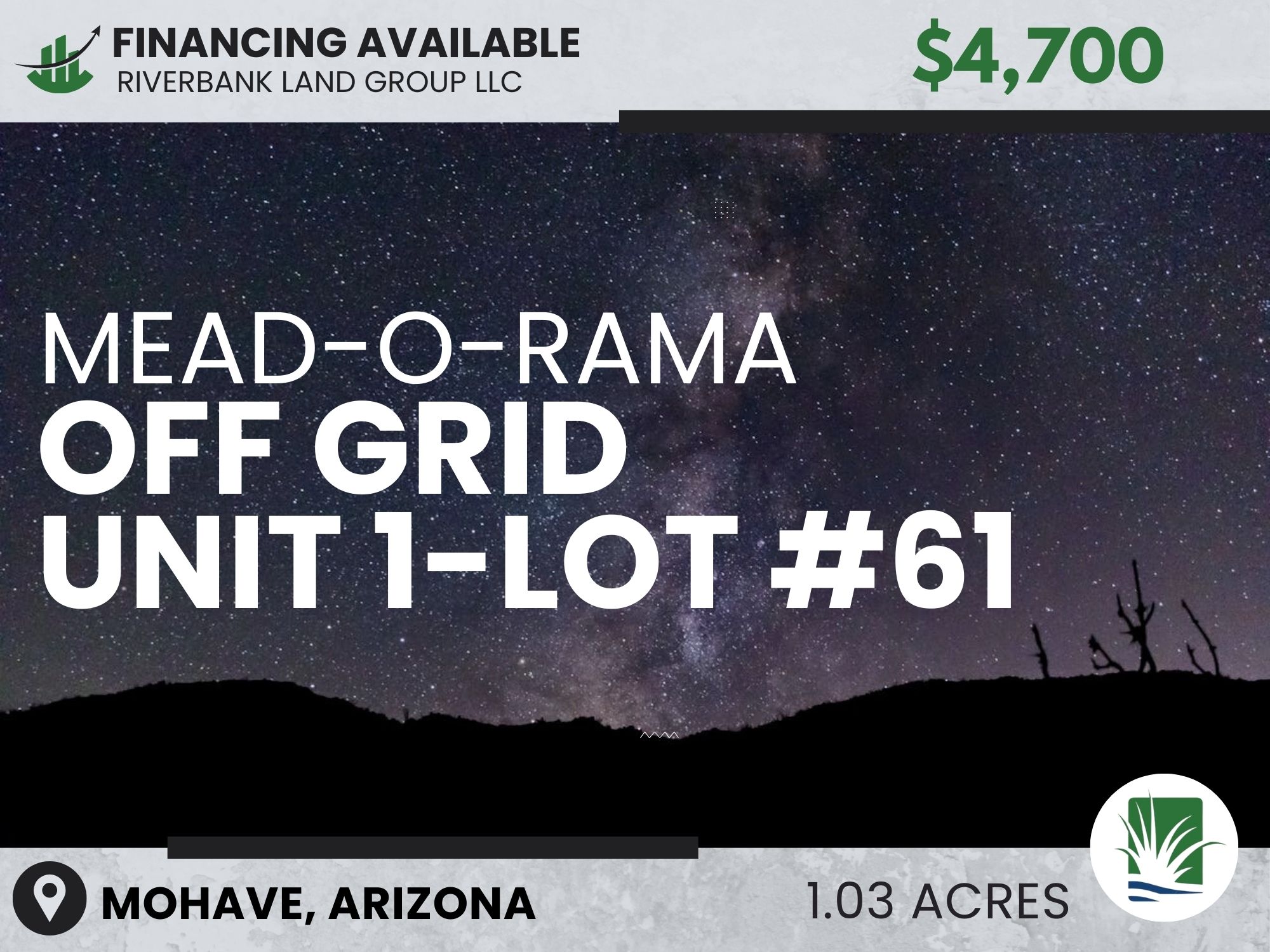 Arizona 15 Unit 1 Lot 61 in Mead-O-Rama