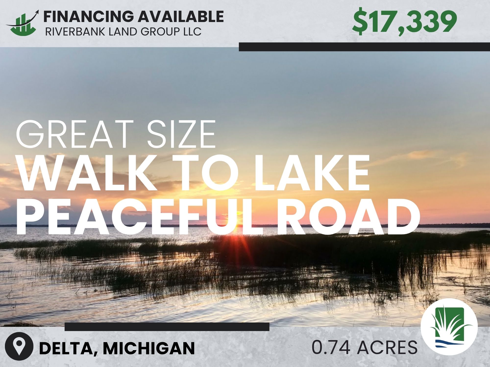 0.74 Acres on Lake!
