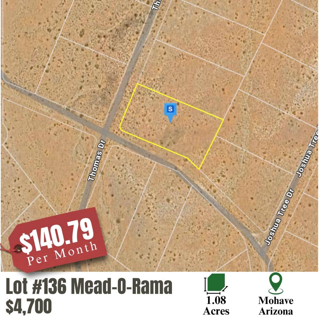 Arizona owner financed land