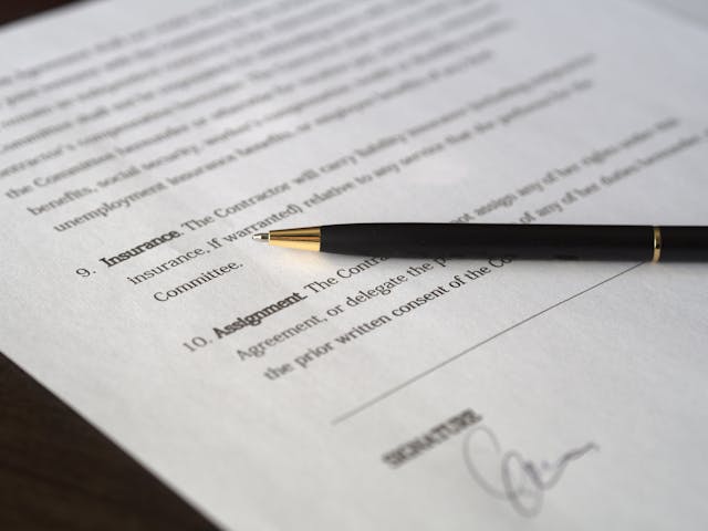 contract for land