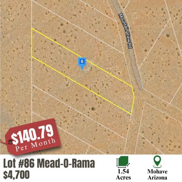 lot 86 for sale mead