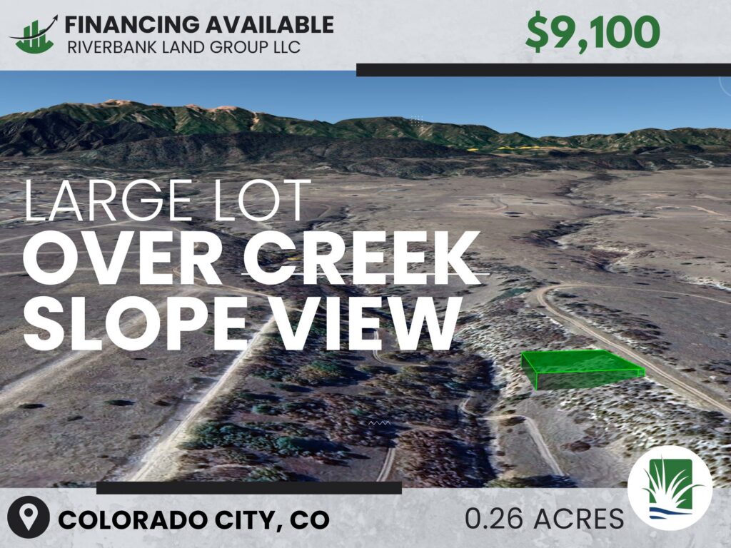 Large Lot Near Creek