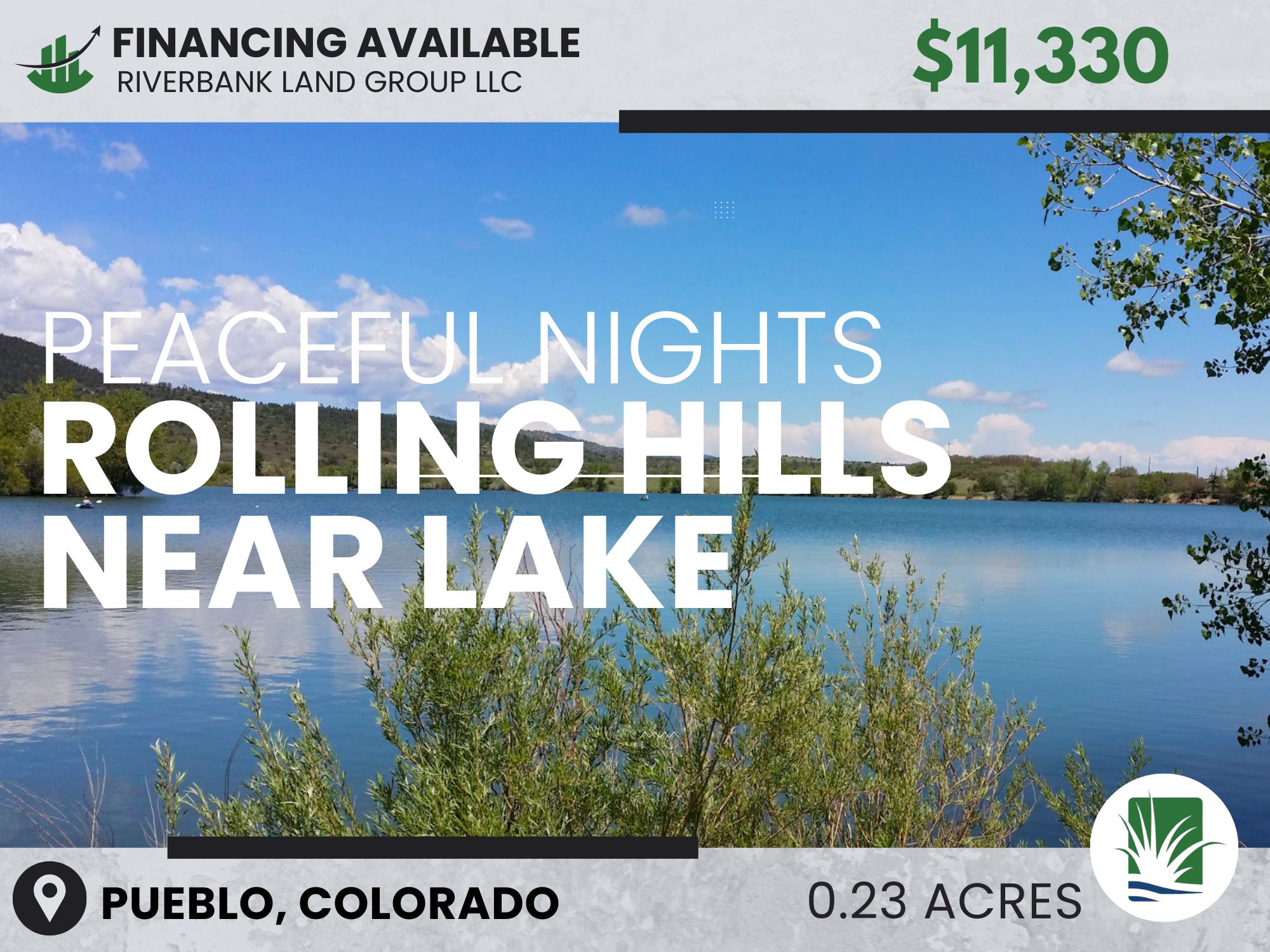 Land For Sale in America 8 Scenic Location Near Lake