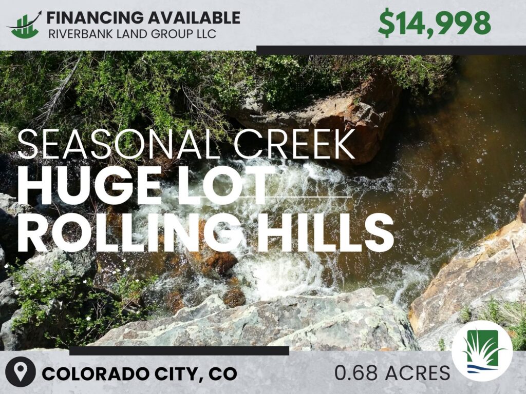 Creekside Lot w/ Views