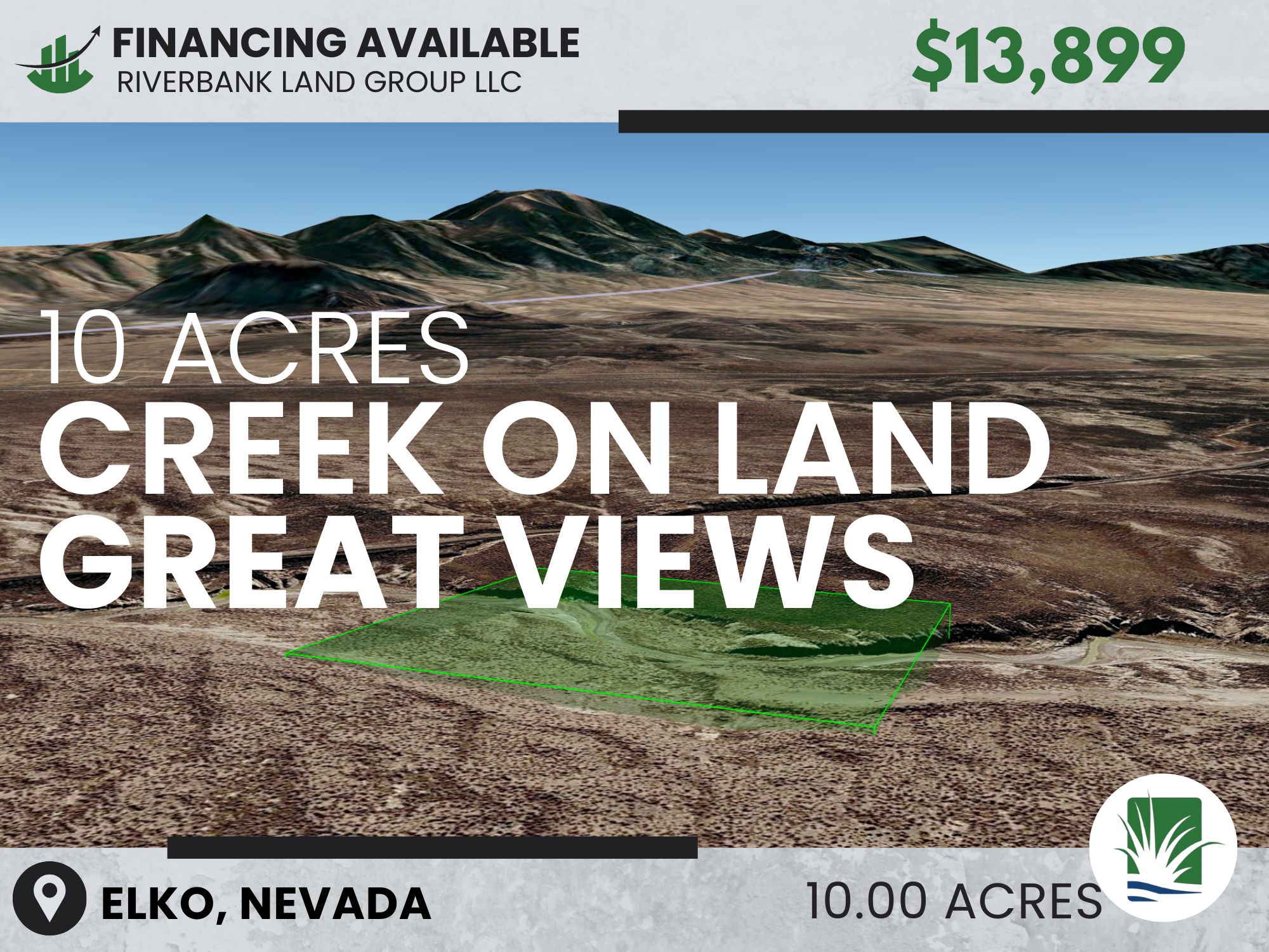 Land For Sale in America 1 10 Acres Near Seasonal Creek