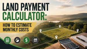 Home 101 Land Payment Calculator: How to Estimate Monthly Costs