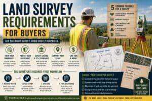 land survey requirements