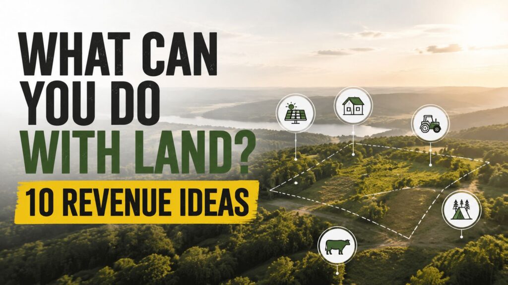 What Can You Do with Land? 10 Revenue Ideas 10 LandZero