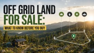 Home 104 Off Grid Land for Sale: What to Know Before You Buy